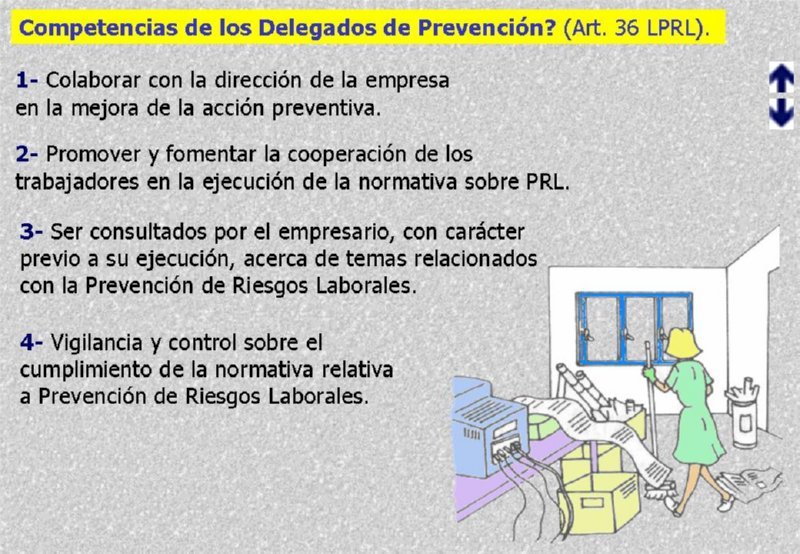 50 COMPETENCOIAS DELEGADO PREVENCION